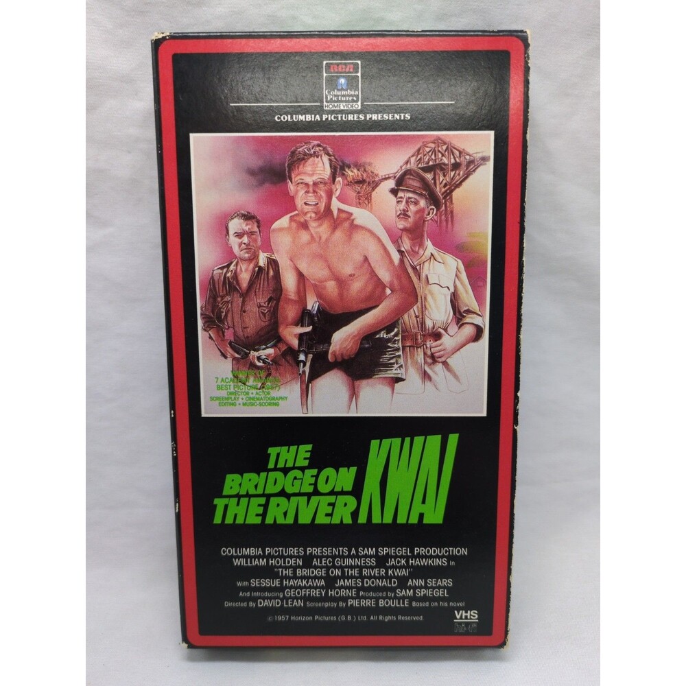 The Bridge On The River Kwai Sideload VHS Tape